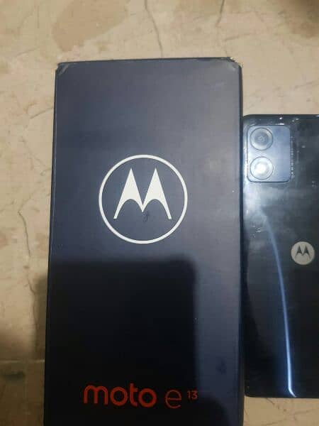 MOTOROLA E 13  WITH BOX CHARGER 2023 MODEL  03123069093 5