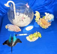 Aquarium accessories and Decorative Items