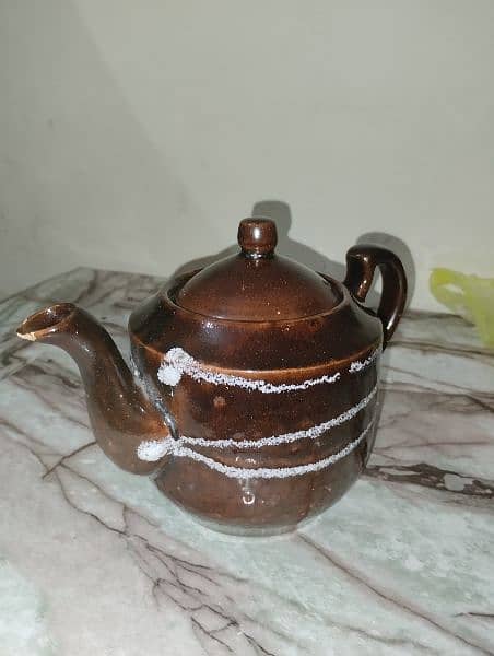 45 year old Vintage Australian Old Ballarat Pottery Stoneware Teapot 1