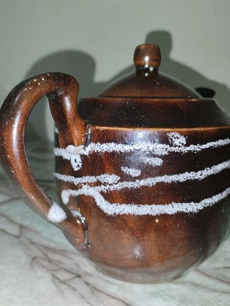 45 year old Vintage Australian Old Ballarat Pottery Stoneware Teapot 2