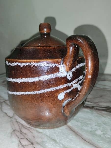 45 year old Vintage Australian Old Ballarat Pottery Stoneware Teapot 5