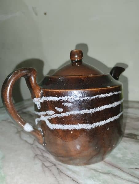 45 year old Vintage Australian Old Ballarat Pottery Stoneware Teapot 6