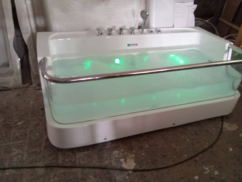 Jacuzzi / Bathtub/ Corian and pvc  Vanity /ledmirror / 19