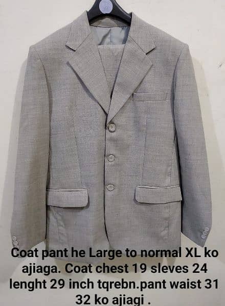 4 Coat pant 1 Casual Coat 1