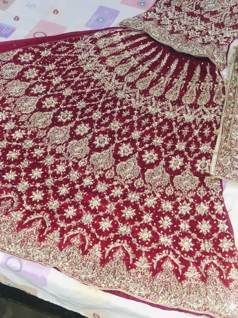 Bridal Lahnga Red Colour 0