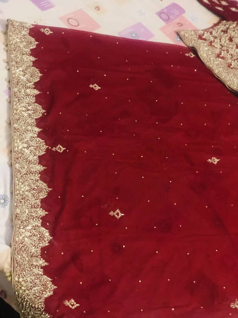 Bridal Lahnga Red Colour 4