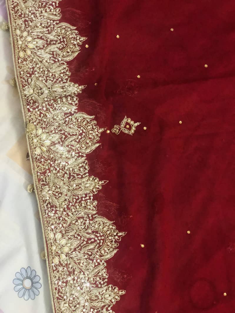 Bridal Lahnga Red Colour 5