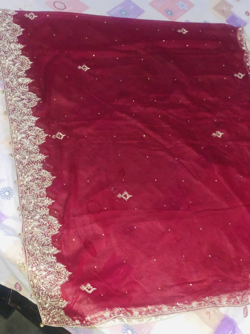 Bridal Lahnga Red Colour 6