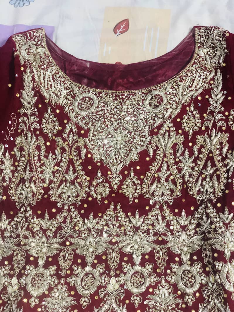 Bridal Lahnga Red Colour 7