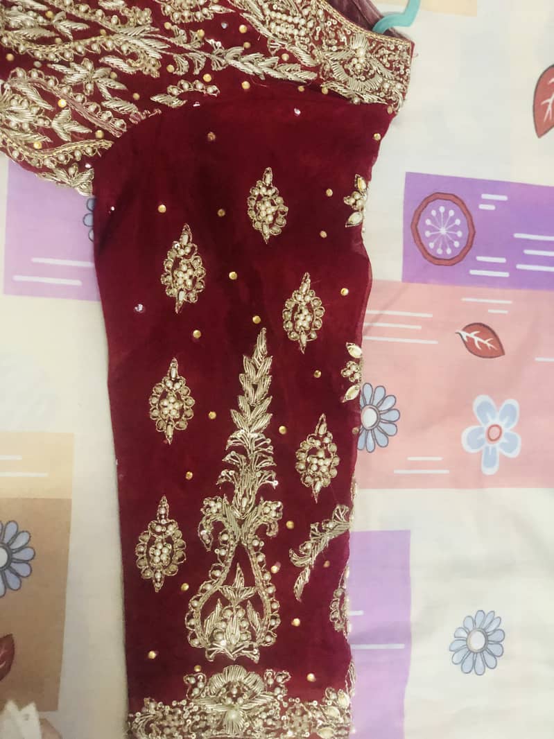 Bridal Lahnga Red Colour 8