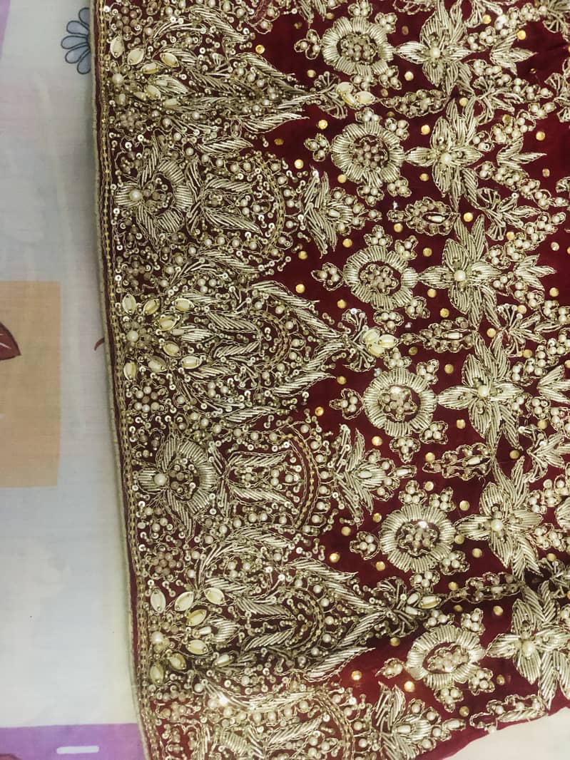 Bridal Lahnga Red Colour 9