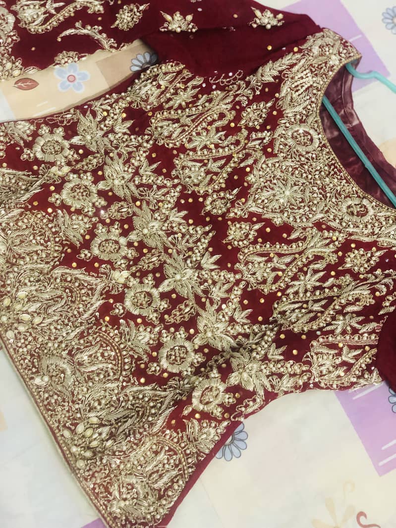 Bridal Lahnga Red Colour 10