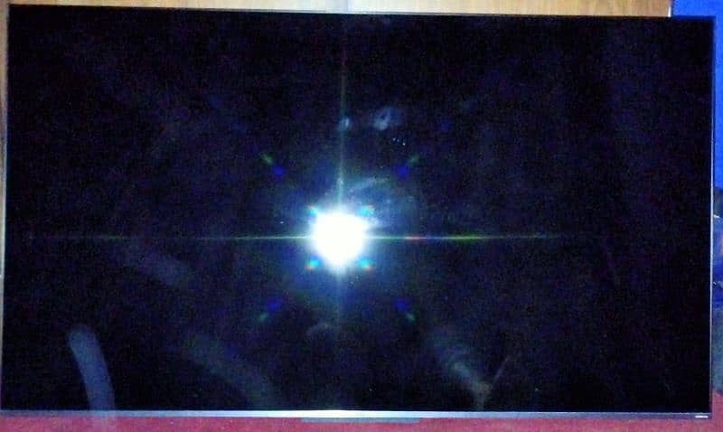 TCL 55"smart led tv damage screen damage 0