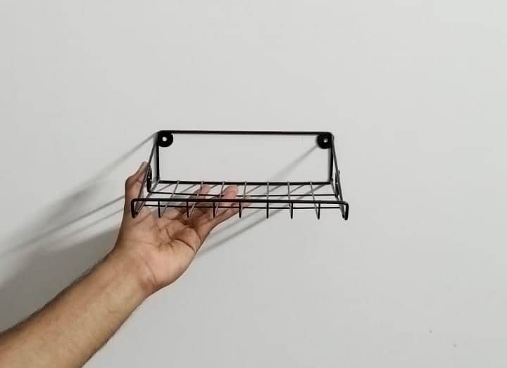 Heavy Duty Wall Mounted Wifi Router Shelf Wifi Rack Large & Small 2