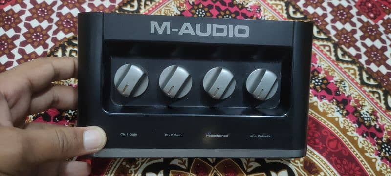 M Audio Dual Channel Audio Interface 1