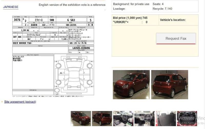 Daihatsu Mira 2020 2024 fresh 2500 mileage top of the line 1