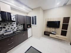 1 Bed Fully Furnished Flat is Available For Rent in Sector D Bahria Town Lahore