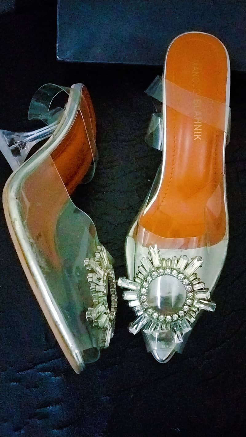 Crystal Heels Urgent Sale 4