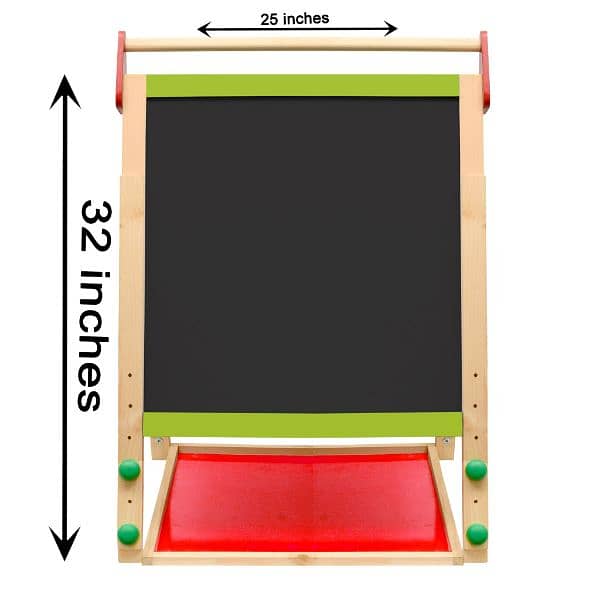 Kids Learning Easel Board - White Board - Black Board 5