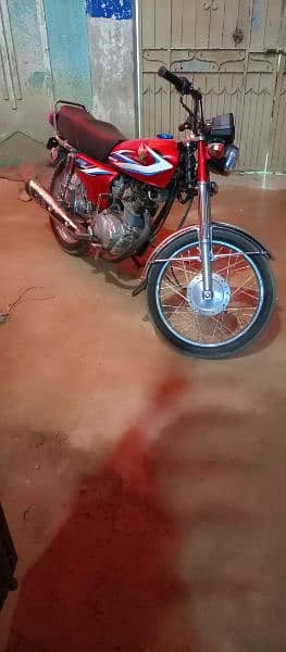 Honda 125 model 2014 Karachi number for sale 1