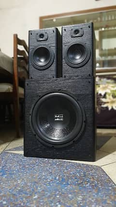 2.1 active speakers 12 inch subwoofer