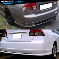 Honda Civic CF3 2001 2004 Back Bumper Kit Forsale