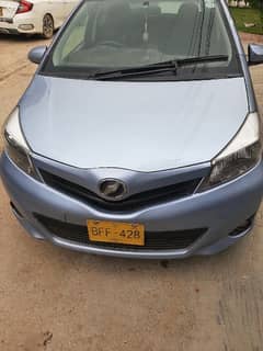 Toyota Vitz 2012 registered 2016. Scratch less condition