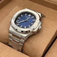 Patek Philippe Nautilus 5711/1A-010 with a stunning blue dial