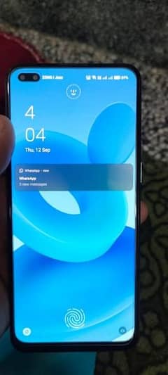 Oppo reno 4 8+5 GB RAM 128GB ROM  WITH BOX AND CHARGER