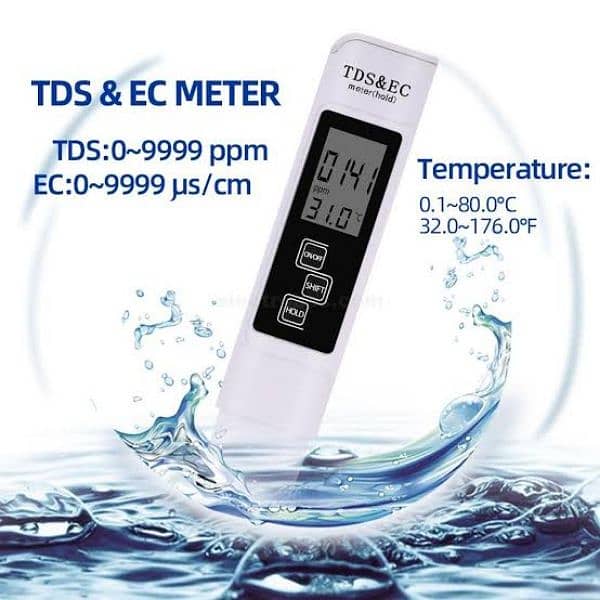 Digital Water Quality Tester TDS EC Meter 0