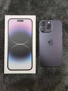 iphone 14 pro max non pta jv 128 gb with box 10/10 health 94