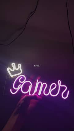 Gamer Neon LED Sign 0