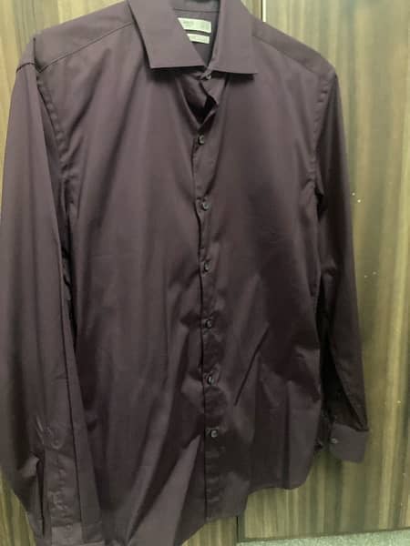 Mango Man Dress Shirt 0