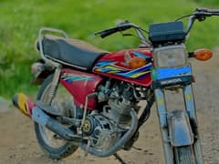 Honda CG 125 2018 in lush condition