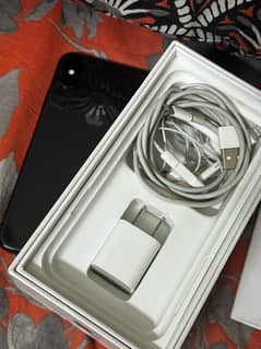 IPhone X PTA Approved With Box and all accessories 64GB