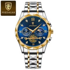 POEDAGAR Luxury Men Chronograph P996