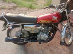 Honda 125 2022 model self start lush condition