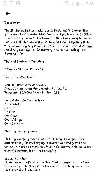 ITech Battery Charger 20amp Automatic with Trickle Charging function 4