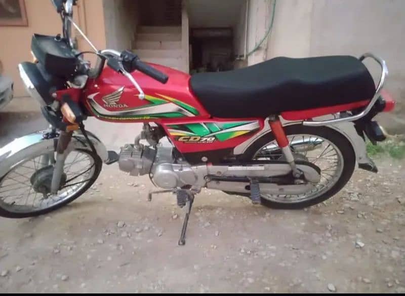 Honda cd70 karachi 2022 3