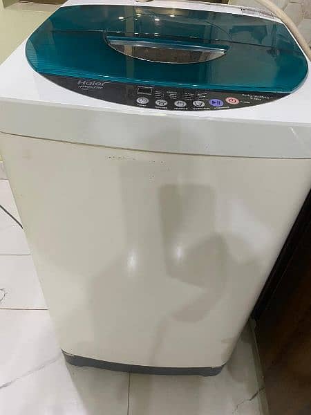 Haier washing machine 1