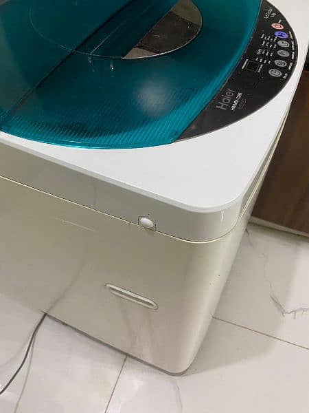 Haier washing machine 3