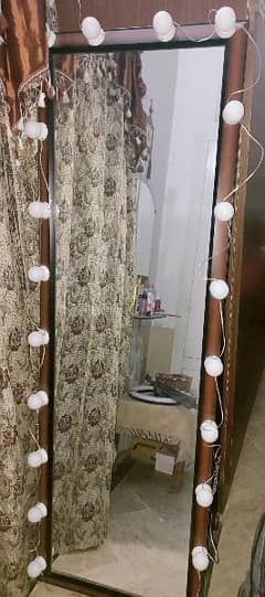 Stand Mirror with 20 LED lights