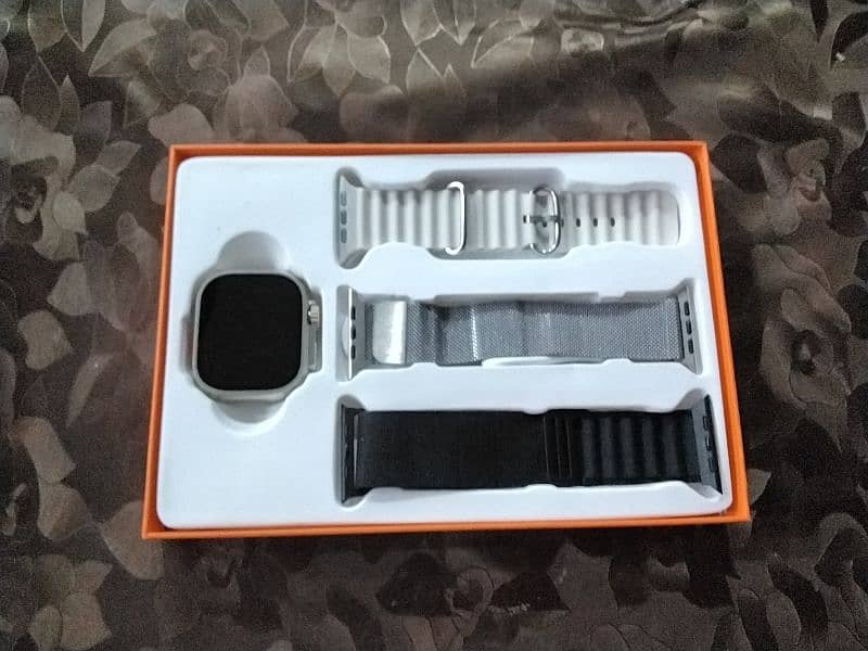 s9 ultra smartwatch with 3 straps by fendior 1