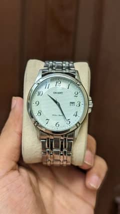 Orient Japan white Dail watch 0