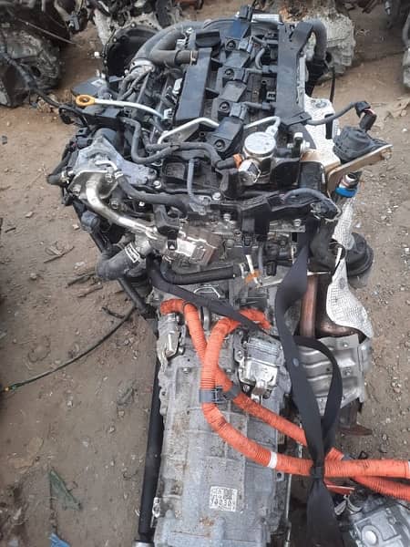 Toyota crown hybrid 2019-2022 engine A25A with transmission 0