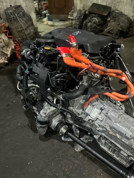 Toyota crown hybrid 2019-2022 engine A25A with transmission 3