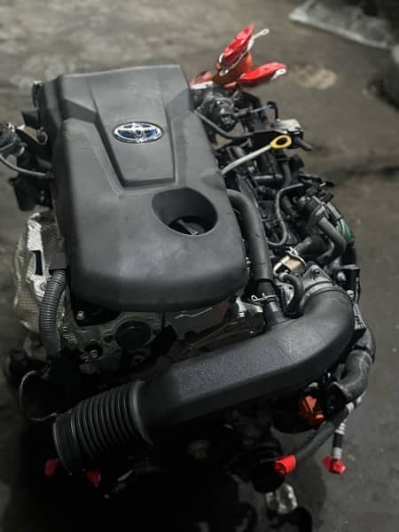 Toyota crown hybrid 2019-2022 engine A25A with transmission 4