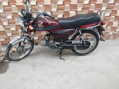 Honda cd 70 2019 model good condition