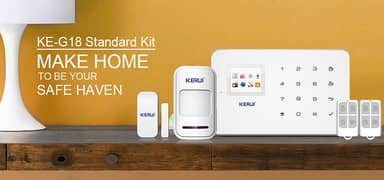 kerui & PGST hume security burglar alarm system 0