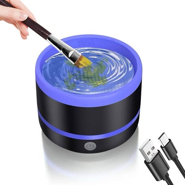 Makeup & Paint Brush Electric Cleaner Machine 1